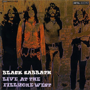 Black Sabbath: Fillmore West, San Francisco, CA November 27, 1970 Live Concert (1CD)