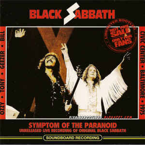 Black Sabbath: Symptom Of The Paranoid - Civic Center, Baltimore, Maryland February 8, 1975 Live Concert (2CD)