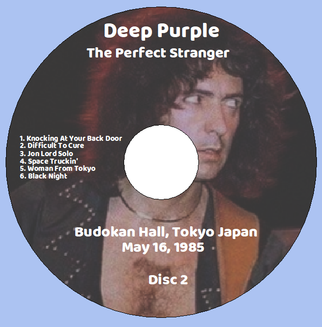 Deep Purple: The Perfect Stranger - Budokan Hall, Tokyo Japan May 16, 1985 Live Concert (2CD) - Image 4