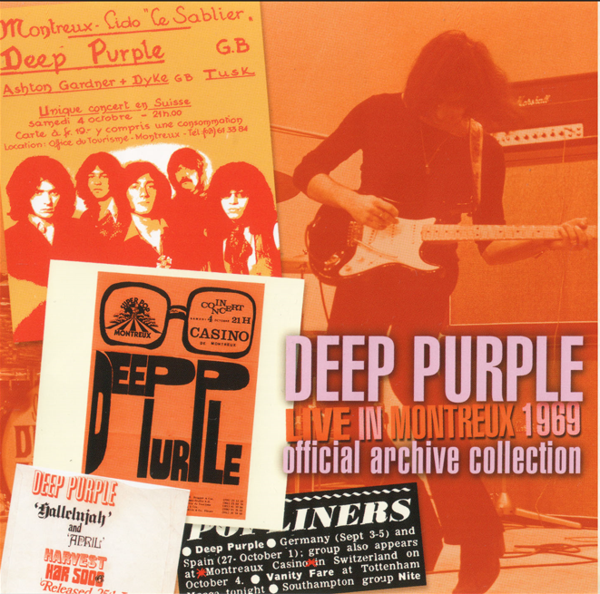 Deep Purple: Kneel & Pray - Montreux Casino, Montreux, Switzerland October 4, 1969 Live Concert (2CD)