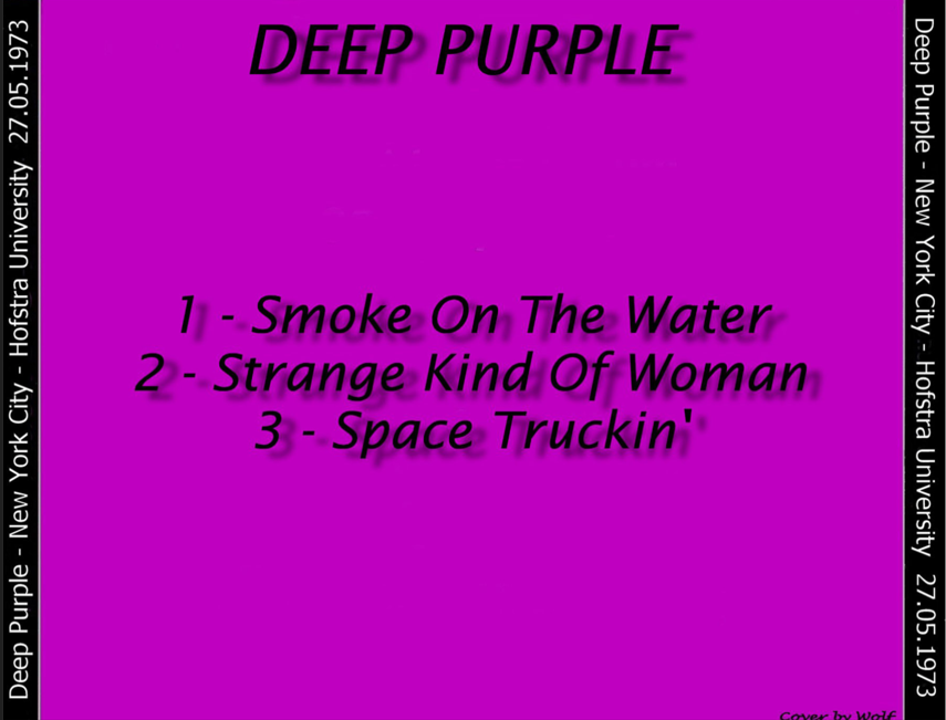 Deep Purple: Hofstra University, New York City NY May 27, 1973 Live Concert (1CD) - Image 2