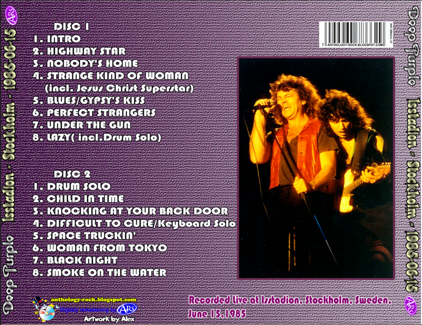 Deep Purple: Isstadion, Stockholm, Sweden June 15, 1985 Live Concert (2CD) - Image 2