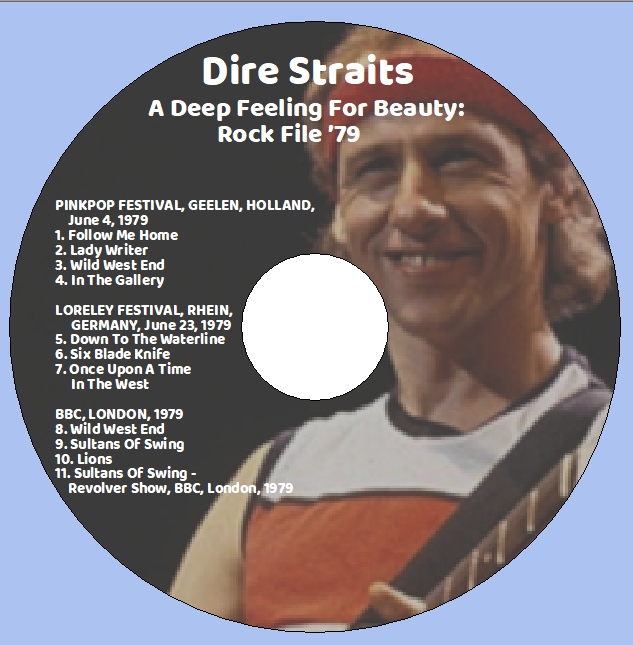Dire Straits: A Deep Feeling For Beauty: Rock File ’79, Holland 6-4-79 + Germany 6-23-79 + BBC London 79 Live Concerts (1CD) - Image 3