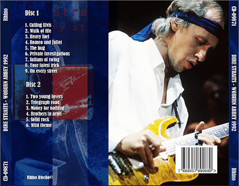 Dire Straits: Woburn Abbey, Bedfordshire, England June 20, 1992 Live Concert (2CD) - Image 2