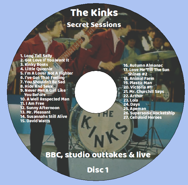 The Kinks: Secret Sessions - BBC, studio outtakes & live Concerts (2CD) - Image 3