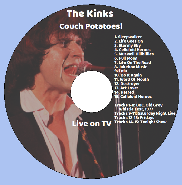 The Kinks: Couch Potatoes! - Live on TV Concert Studio Sessions (1CD) - Image 3