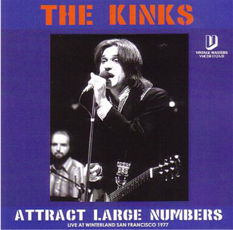 The Kinks: Winterland Arena - KSAN-FM broadcast Winterland, San Francisco, CA February 19, 1977 Live Concert (2CD)