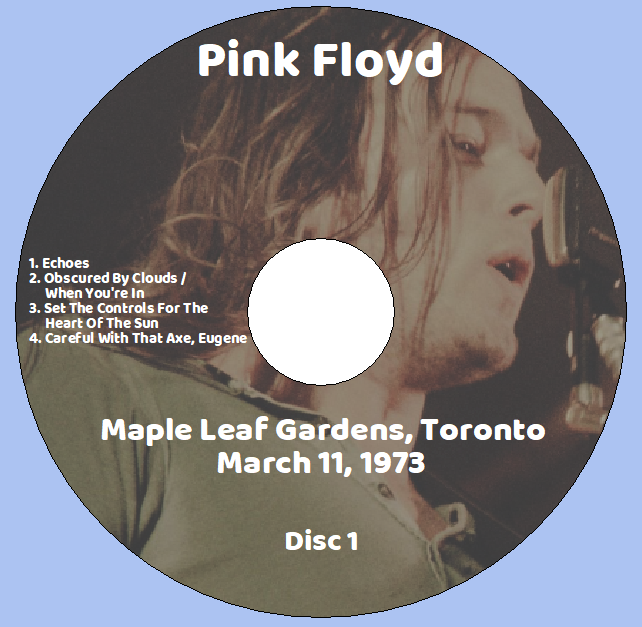 Pink Floyd: Maple Leaf Gardens, Toronto March 11, 1973 Live Concert (2CD) - Image 3