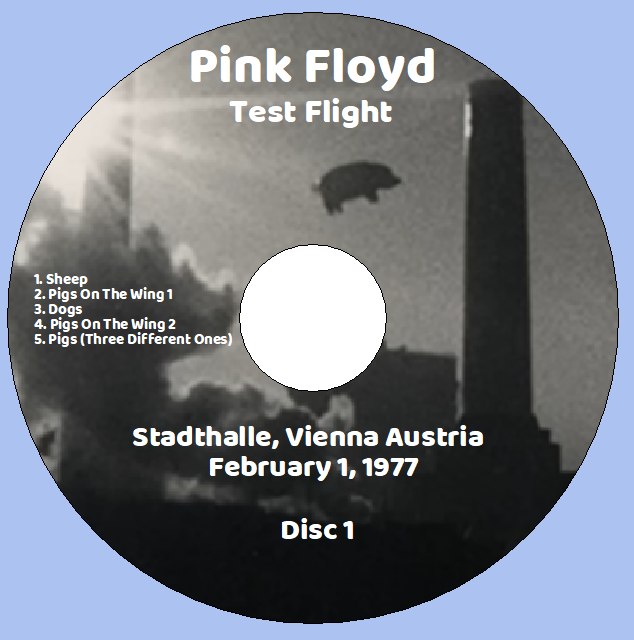 Pink Floyd: Test Flight - Stadthalle, Vienna Austria February 1, 1977 Live Concert (2CD) - Image 3