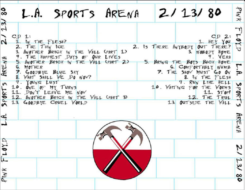 Pink Floyd: Sports Arena, Los Angeles, CA February 13, 1980 Live Concert (2CD) - Image 2