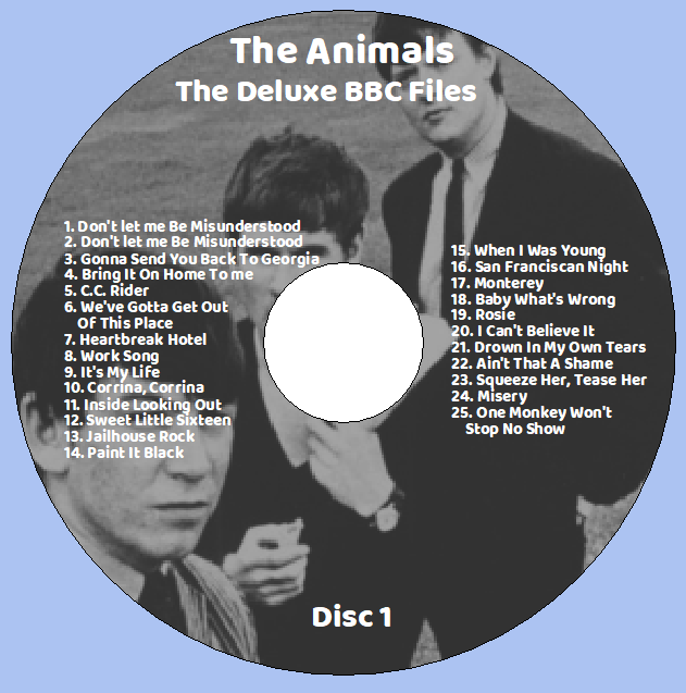 The Animals: The Deluxe BBC Files - BBC 1964-1967 + Ed Sullivan Show Live Studio Concerts (2CD) - Image 3