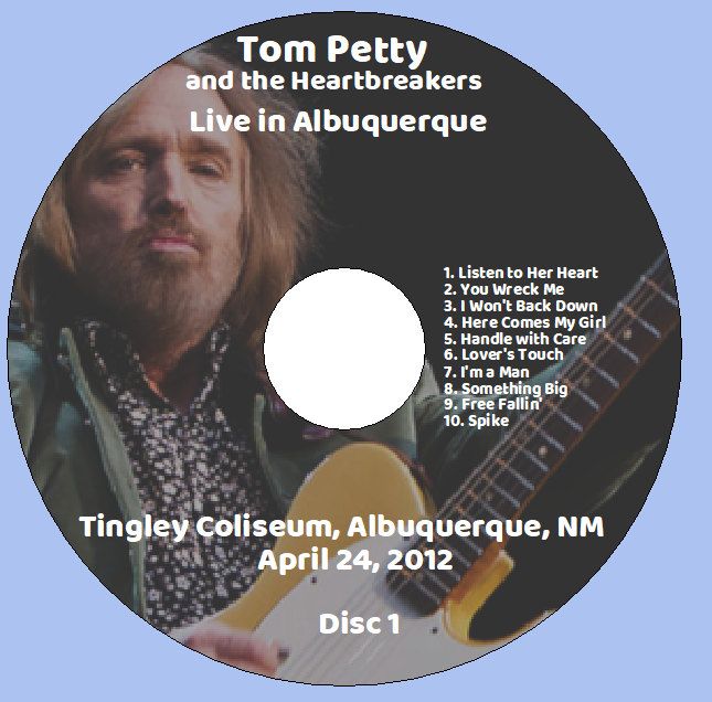 Tom Petty: Live in Albuquerque - Tingley Coliseum, Albuquerque, NM April 24, 2012 Live Concert (2CD) - Image 3
