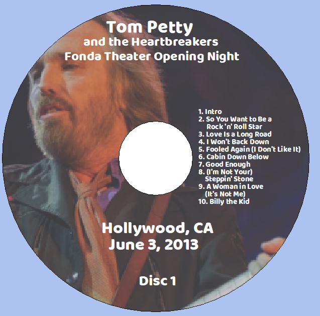 Tom Petty: Fonda Theater Opening Night - Hollywood, CA June 3, 2013 Live Concert (2CD) - Image 3