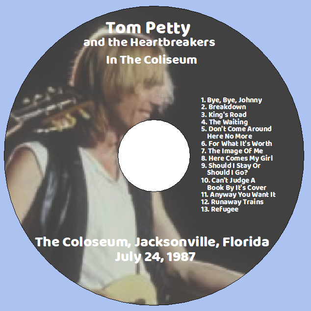 Tom Petty: In The Coliseum - The Coliseum, Jacksonville, Florida July 24, 1987 Live Concert (1CD) - Image 3