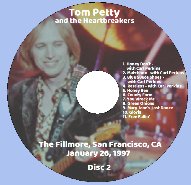 Tom Petty: The Fillmore, San Francisco, CA January 26, 1997 Live Concert (2CD) - Image 4
