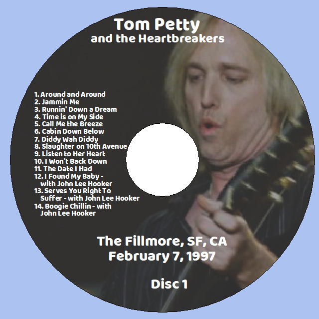 Tom Petty: The Fillmore, San Francisco, CA February 7, 1997 Live Concert (3CD) - Image 3