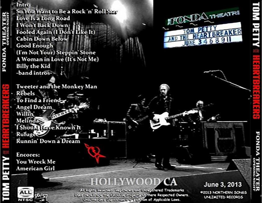Tom Petty: Fonda Theater Opening Night - Hollywood, CA June 3, 2013 Live Concert (2CD) - Image 2