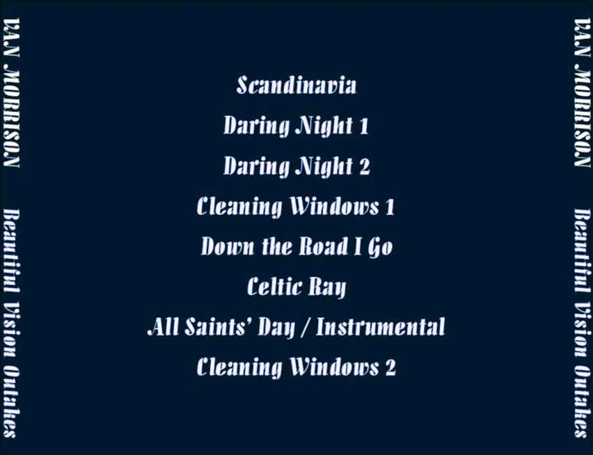 Van Morrison: Beautiful Vision Outtakes - The Record Plant, Sausalito, CA July 1981 Live Concert (1CD) - Image 2