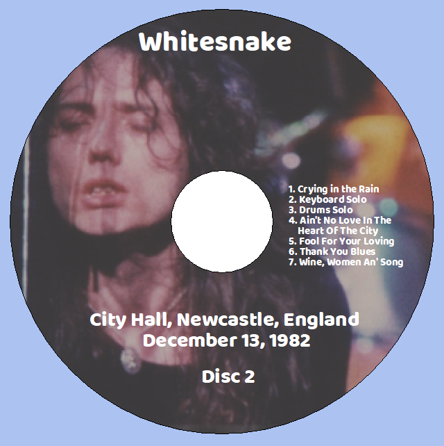 Whitehouse: City Hall, Newcastle, England December 13, 1982 Live Concert (2CD) - Image 4