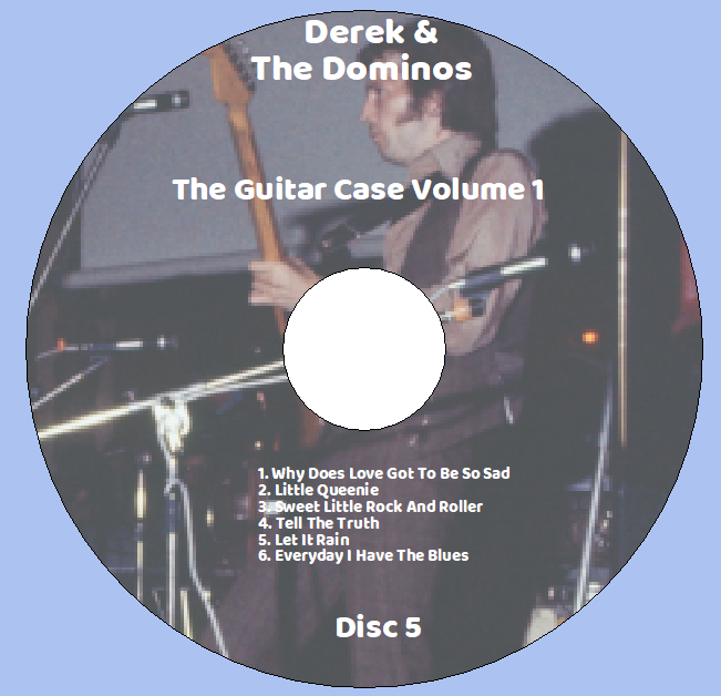 Derek & the Dominos: The Guitar Case Volume 1- Fillmore East Oct. 23 1970 SB +AUD + Ohio Nov. 26, 1970 Live Concerts (5CD) - Image 7