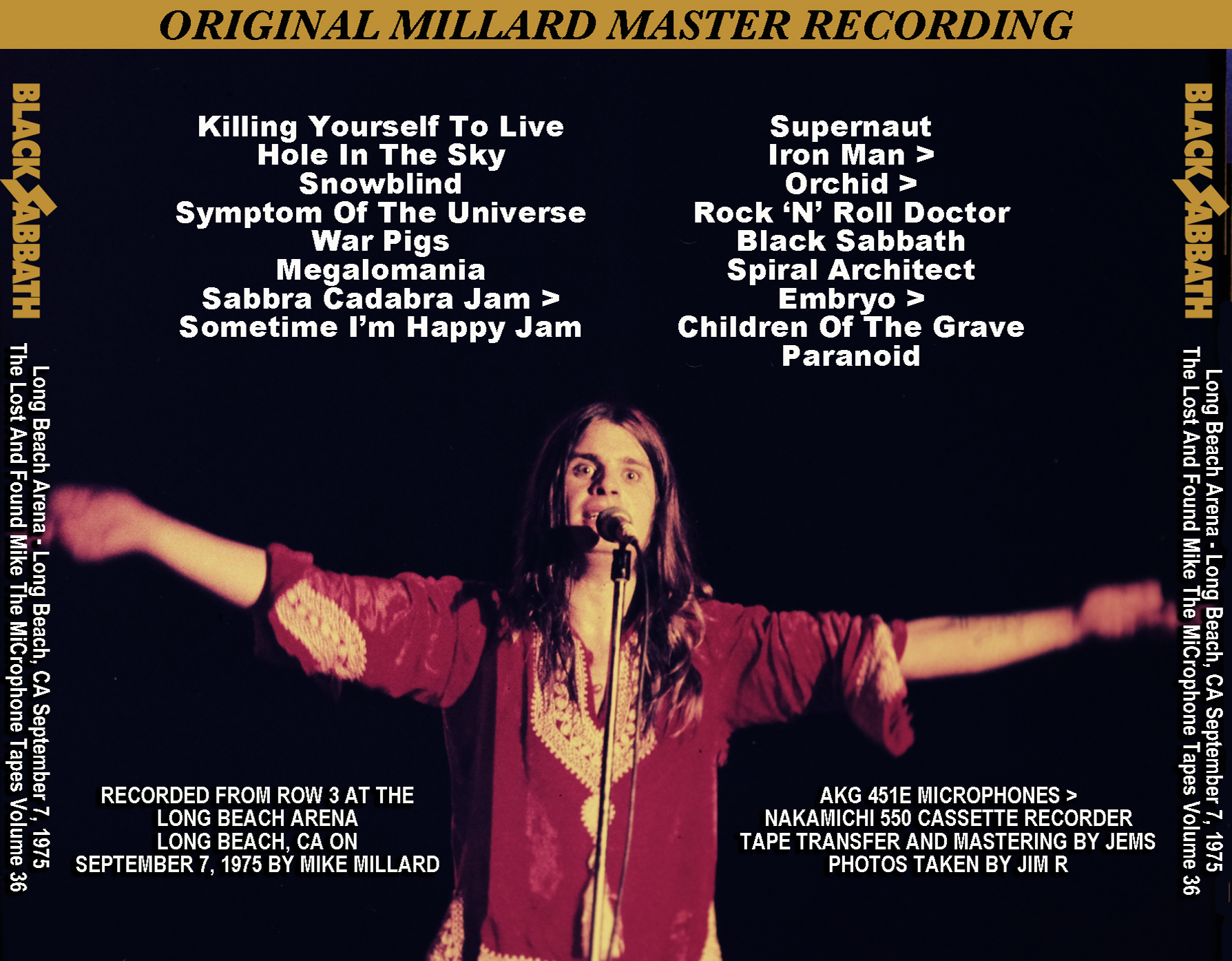 Black Sabbath: Long Beach '75 - Long Beach Arena, Long Beach, CA September 7, 1975 Live Concert (2CD) - Image 2