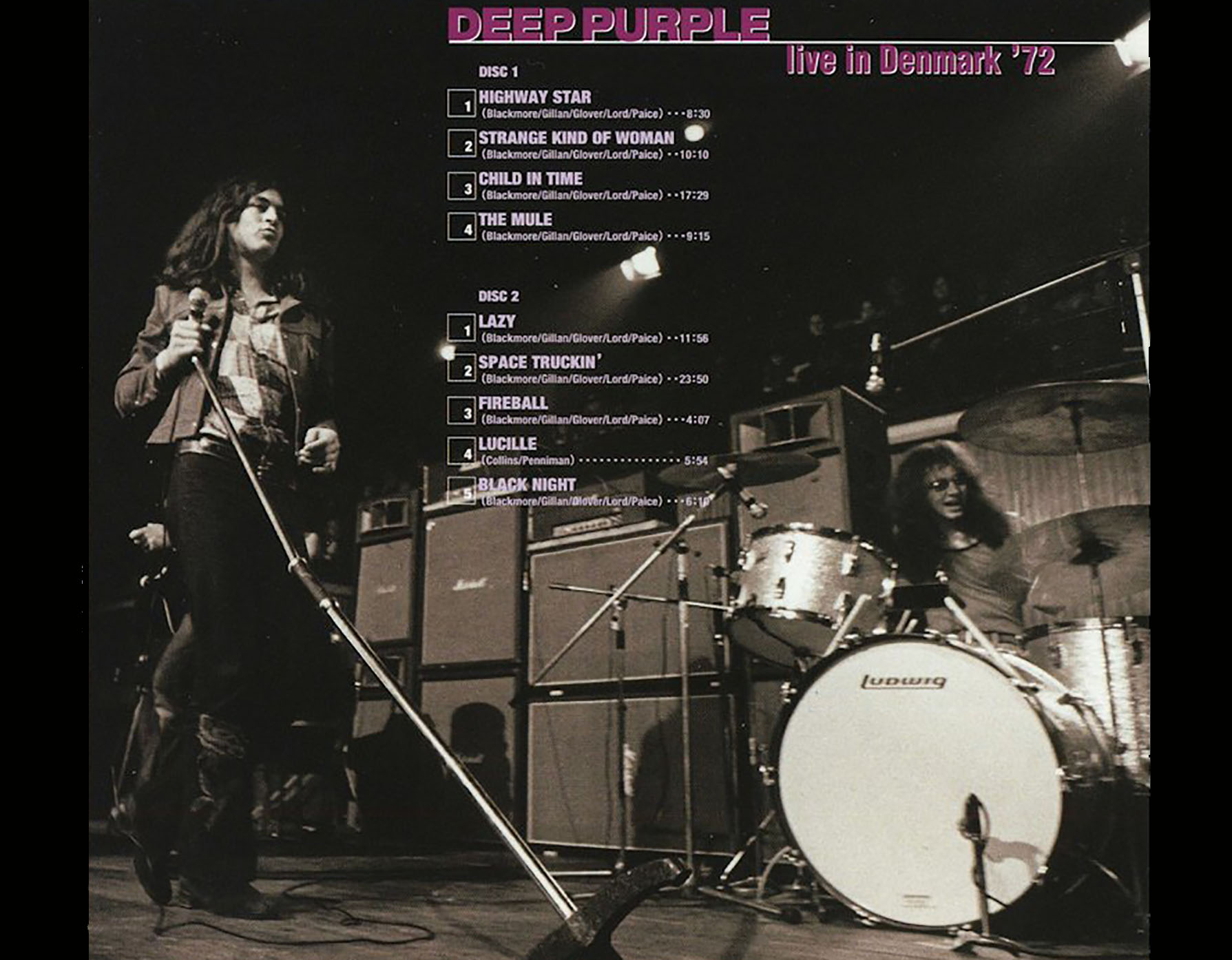 Deep Purple: Live In Denmark K.B. Hallen, Copenhagen, Denmark March 1, 1972 Live Concert (2CD) - Image 2