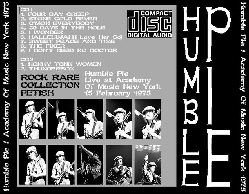 Humble Pie: Academy Of Music, New York February 15, 1975 Live Concert (2CD) - Image 2