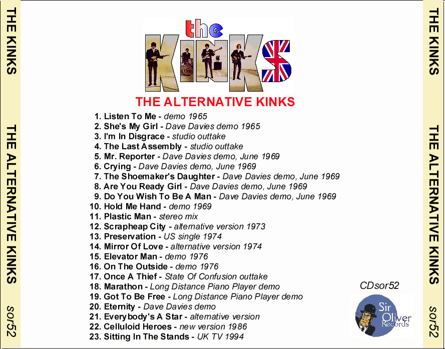 The Kinks: The Alternative Kinks Live Concerts, Studio Sessions (1CD) - Image 2
