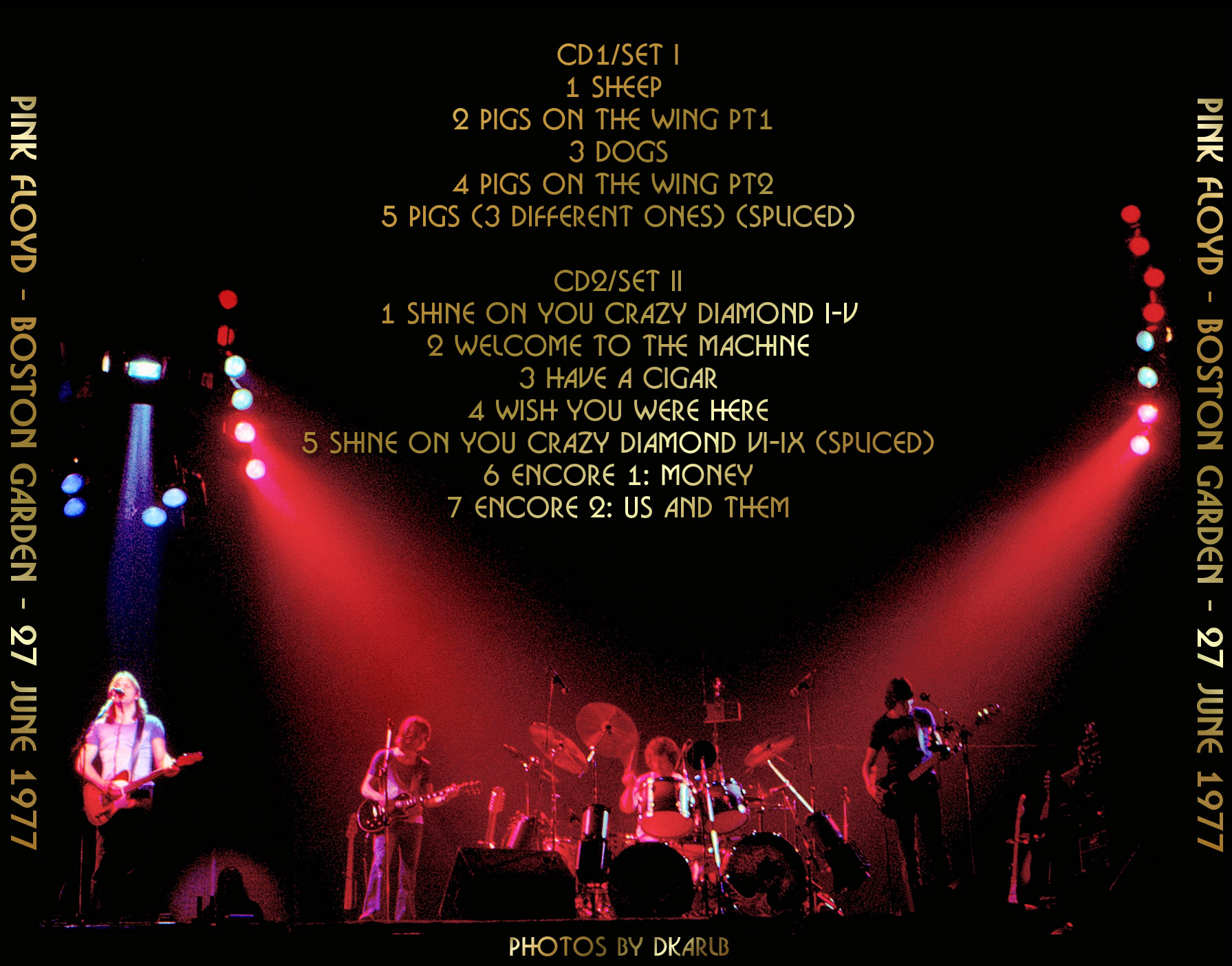 Pink Floyd: Boston Garden, Boston, MA June 27, 1977 Live Concert (2CD) - Image 2