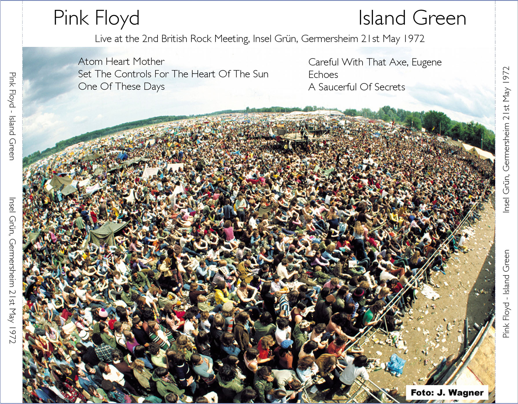 Pink Floyd: Island Green - 2nd British Rock Meeting Insel Grün, Germersheim, Germany May 21, 1972 Live Concert (2CD) - Image 2