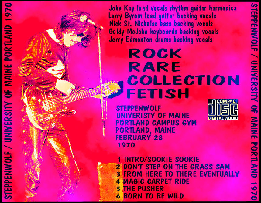Steppenwolf: Portland Gymnasium, University Of Maine, Portland, Maine - February 28, 1970 Live Concert (1CD) - Image 2