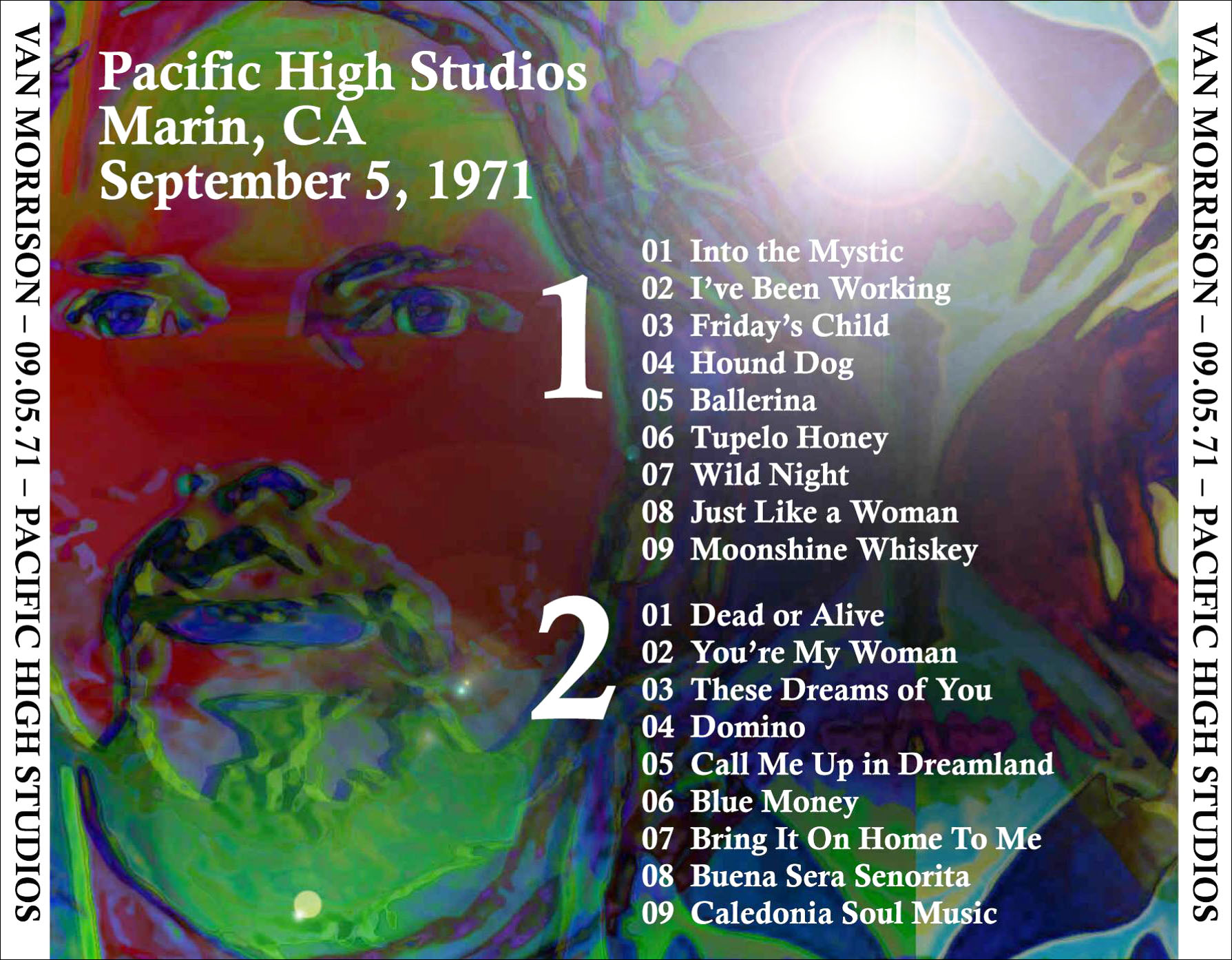 Van Morrison: Into The Mystic - Pacific High Recorders, Marin, San Francisco, CA September 5, 1971 Live Concert (2CD) - Image 2