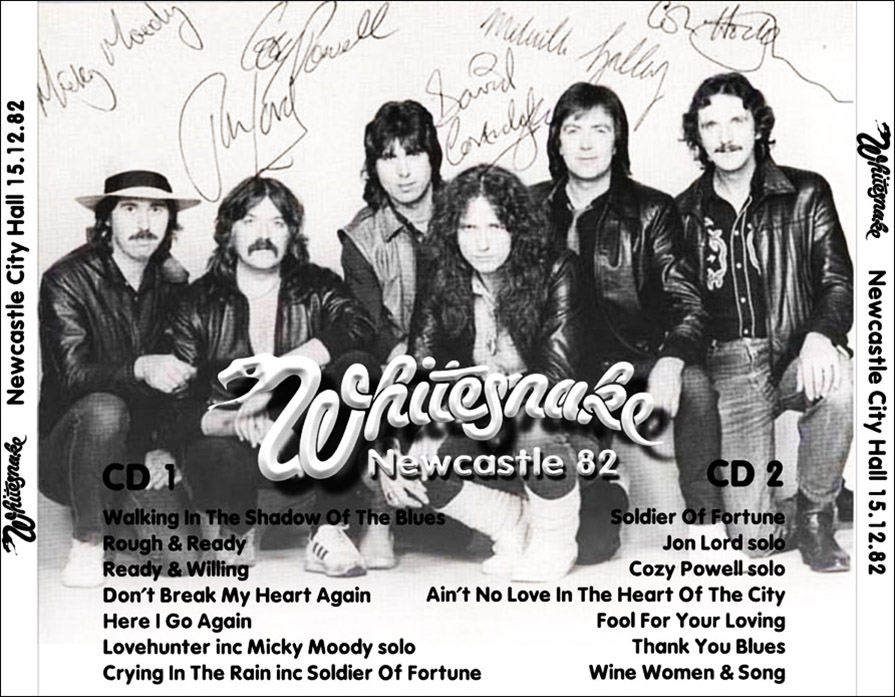 Whitesnake: Newcastle-upon-Tyne 1982 - City Hall, Newcastle, England December 15, 1982 Live Concert (2CD) - Image 2