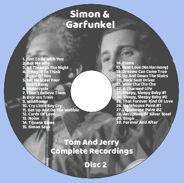 Simon & Garfunkel: Tom And Jerry - Complete Recordings Essential Purple Chick Studio Sessions, Alternate Outtakes, Demos (2CD) - Image 6