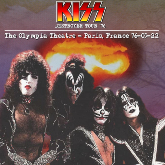 Kiss: Olympia Theatre, Paris, France, May 22, 1976 Live Concert (1CD)