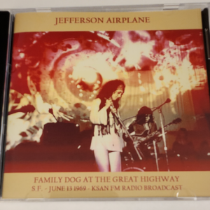 Jefferson Airplane: Family Dog At The Great Highway - Family Dog, San Francisco June 13, 1969 Live Concert (1CD)