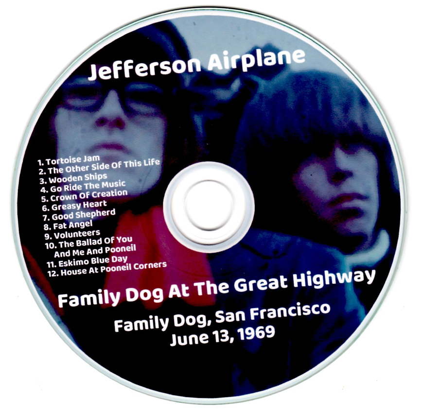 Jefferson Airplane: Family Dog At The Great Highway - Family Dog, San Francisco June 13, 1969 Live Concert (1CD) - Image 3