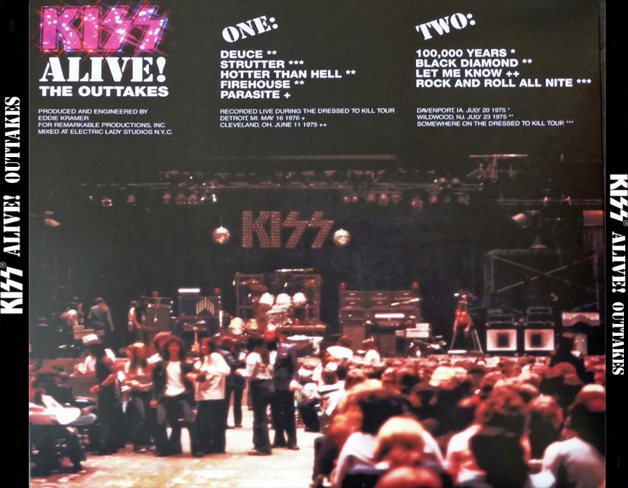 Kiss: 1975 Alive! Outtakes Electric Lady Studios Alternates, Demos, Rehearsals (2CD) - Image 2