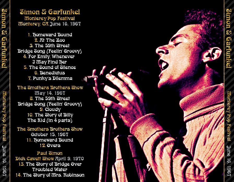 Simon & Garfunkel: Monterey Pop Festival, Monterey, CA June 16, 1967 Live Concert (1CD) - Image 2