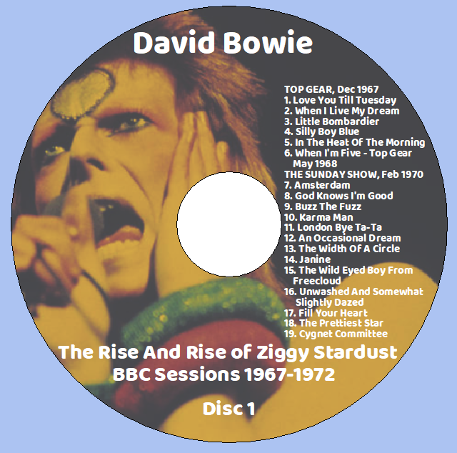 David Bowie: The Rise And Rise of Ziggy Stardust - BBC Sessions 1967-1972 Studio Live Concerts (2 Double CD's=4CD) - Image 3