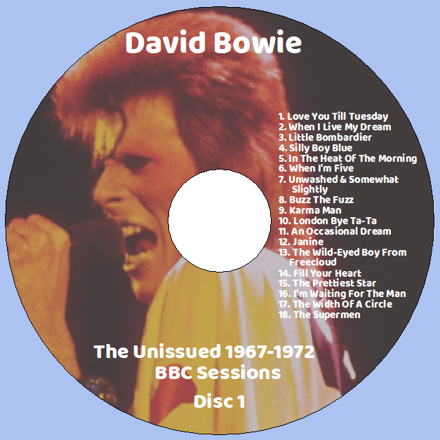 David Bowie: The Remains From The Rise Of Ziggy Stardust - The Unissued 1967-1972 BBC Sessions Live Studio Concerts (2CD) - Image 3