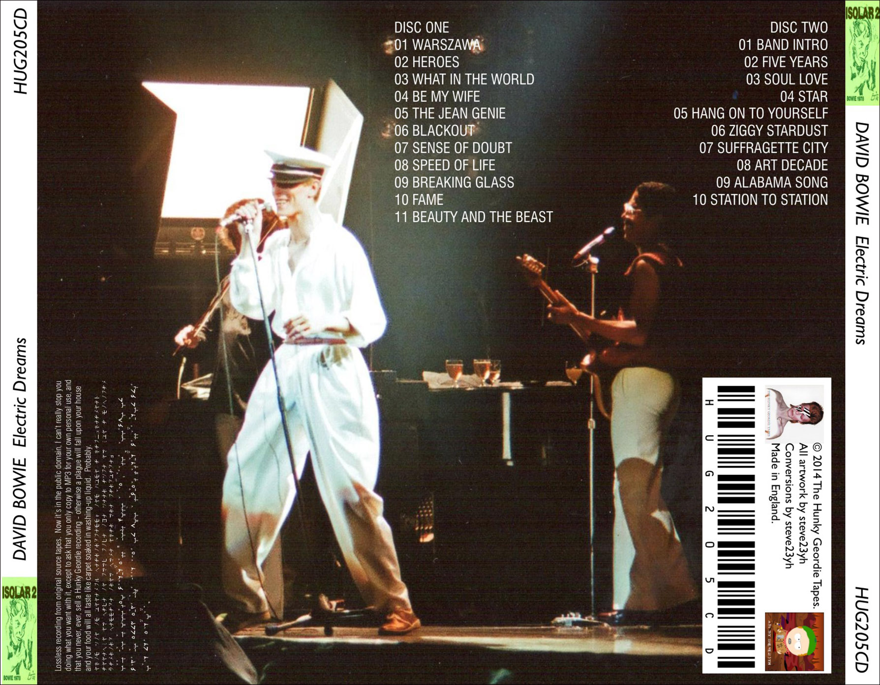 David Bowie: Electric Dreams - Olympiahalle, Munich, Germany May 20, 1978 Live Concert (2CD) - Image 2