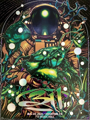 311 - 713 Music Hall Houston TX, August 20. 2024 - Live Concert Poster Wall Art Print - 102012 - Image 2