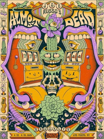 JRAD Joe Russo - Brooklyn Bowl Brooklyn NY, April 23, 2025 - Live Concert Poster Wall Art Poster Print - 152001 - Image 2