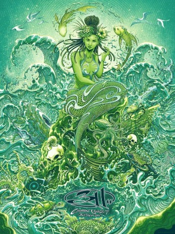 311 Caribbean Cruise 7 - Live Concert Poster Wall Art Print - 102014 - Image 2