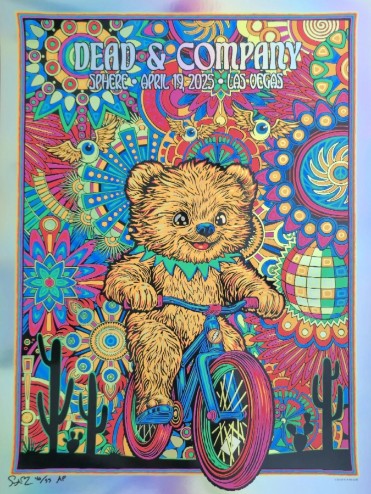 Dead and Company - Sphere Las Vegas NV April 19 2025 NOT FOIL 3 - Live Concert Poster Wall Art Print - 131116 - Image 2
