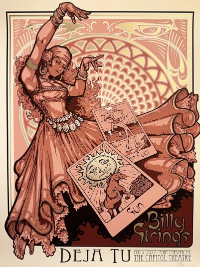 Billy Strings - Capital Theater Portchester NY February 5 2022 - Live Concert Poster Wall Art Print - 112090 - Image 2
