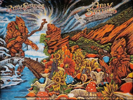 Billy Strings - Red Rocks Morrison CO Nay 12 2022 FULLSHEET - Live Concert Poster Wall Art Print - 112015 - Image 2