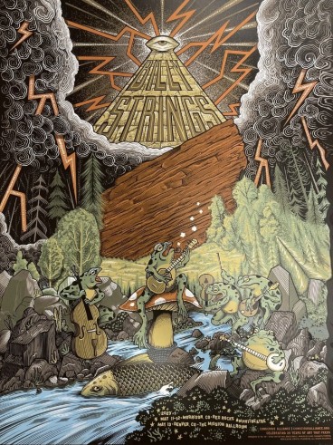 Billy Strings - Arizona Financial Center Phoenix AZ May 17 2023 - Live Concert Poster Wall Art Print - 112020 - Image 2