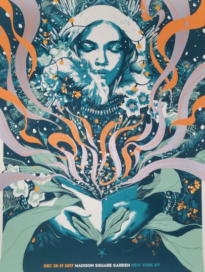 Phish - Madison Square Garden NY December 28 2017 - Live Concert Poster Wall Art Print - 172011 - Image 2